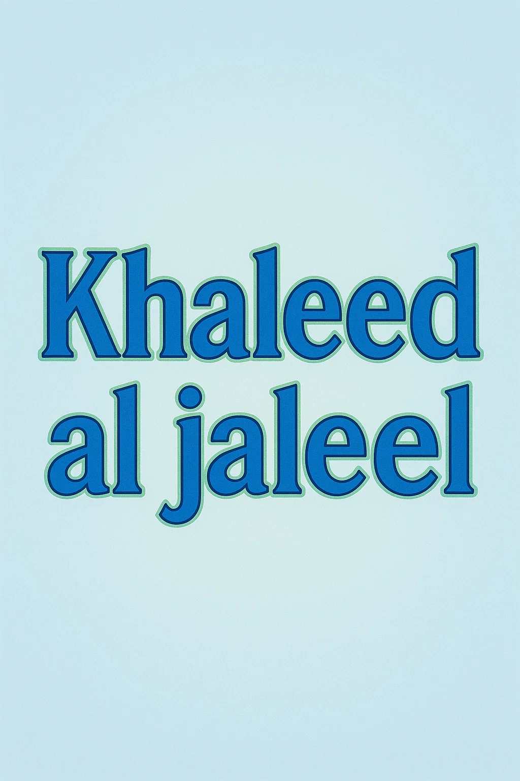Sheikh Khalid al jalil
